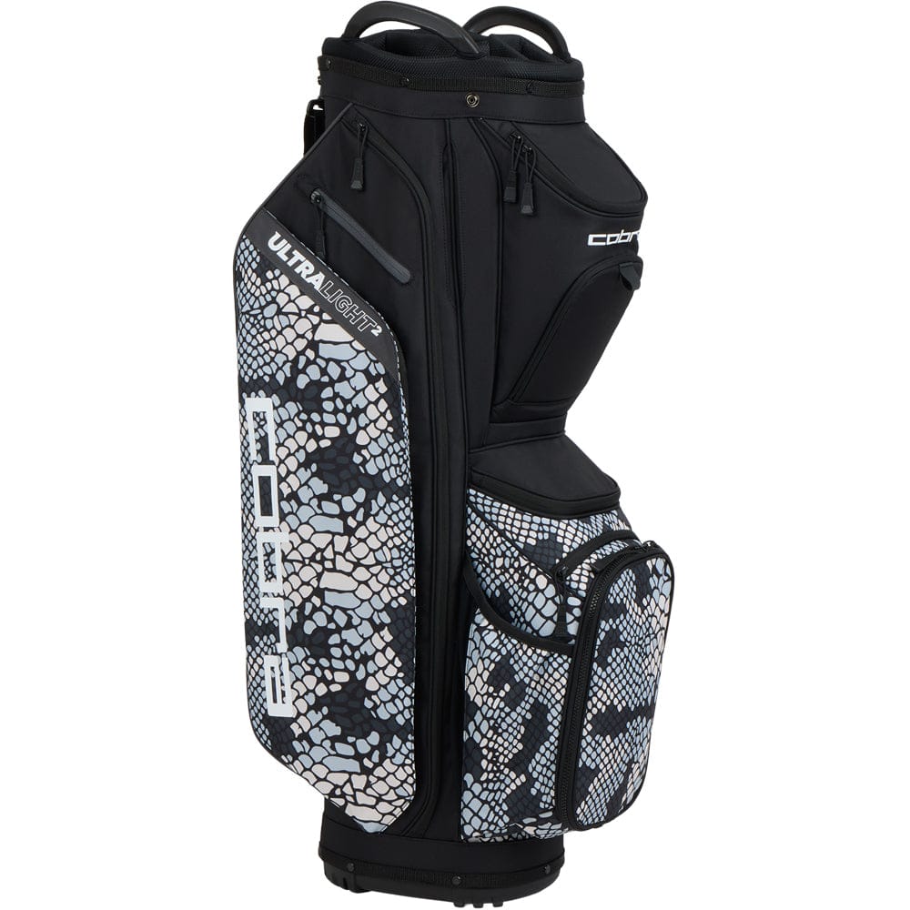 Cobra Ultralight 2 Cart Bag - Black/Snake Camo - Image 4
