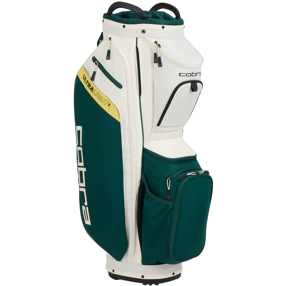 Cobra Ultralight 2 Cart Bag - Sugared Almond/Dark Myrtle/Sunny Yellow - Image 5