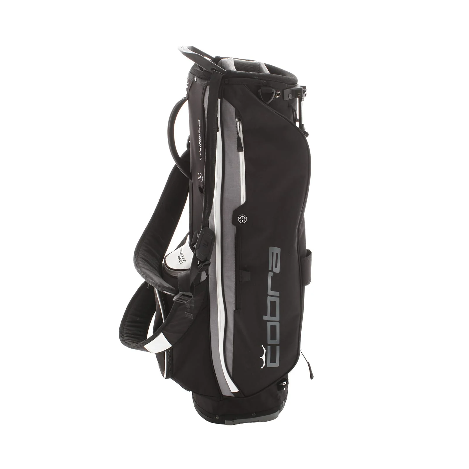 Cobra Ultralight Pro Stand Bag - Black/White/Grey - Image 4
