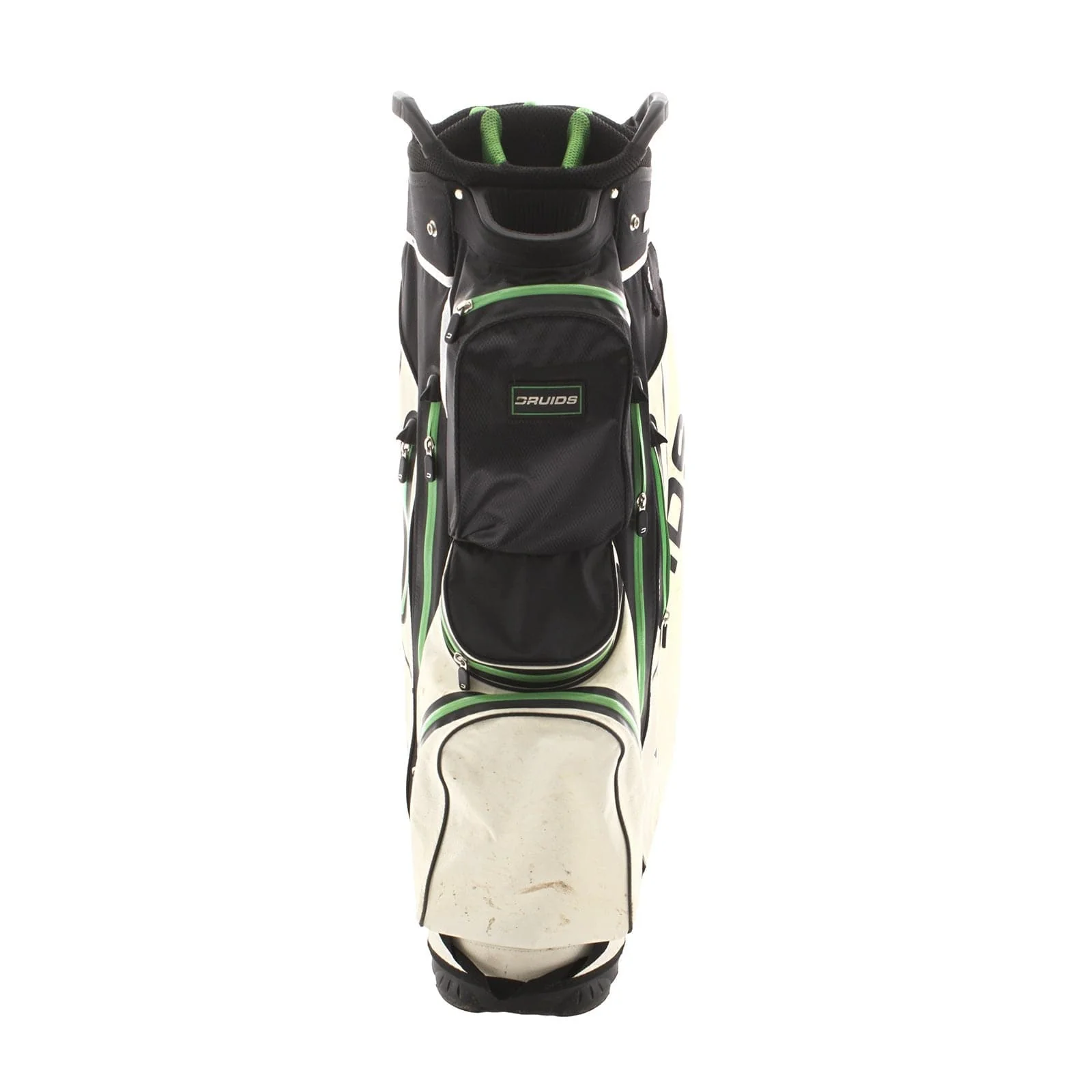 Druids Everdri Cart Bag - White/Black/Green - Image 4
