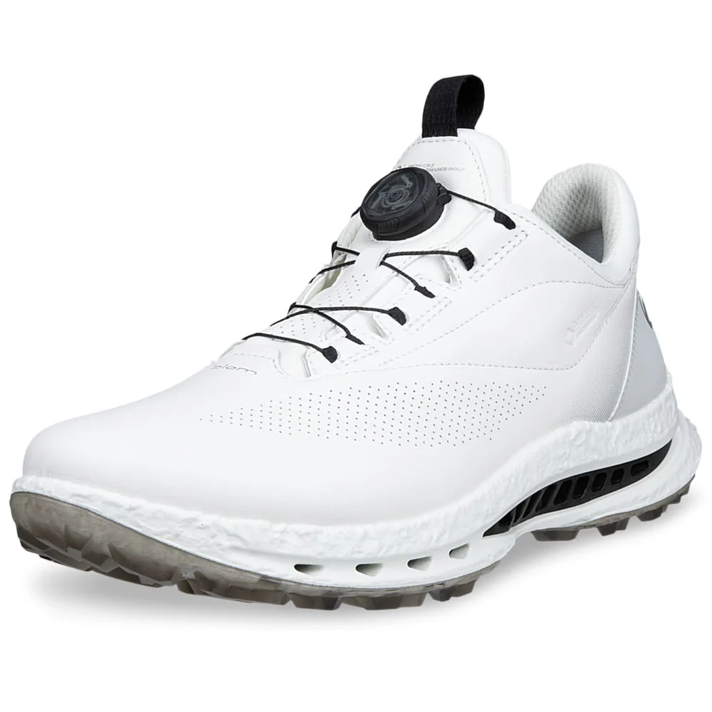 ECCO Golf Biom C5 BOA GORE-TEX Waterproof Spikeless Shoes - White/White - Image 3