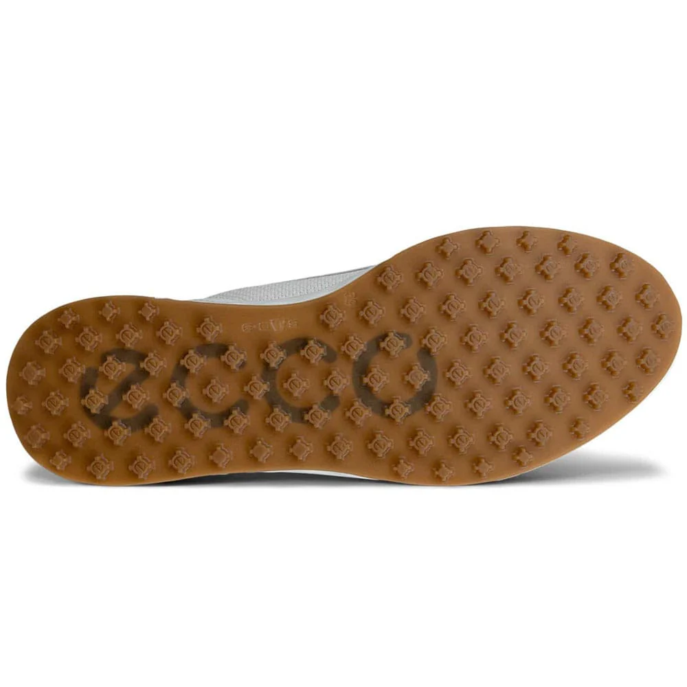 Ecco Golf S-Casual Waterproof Ladies Spikeless Shoes - White/Lion - Image 4