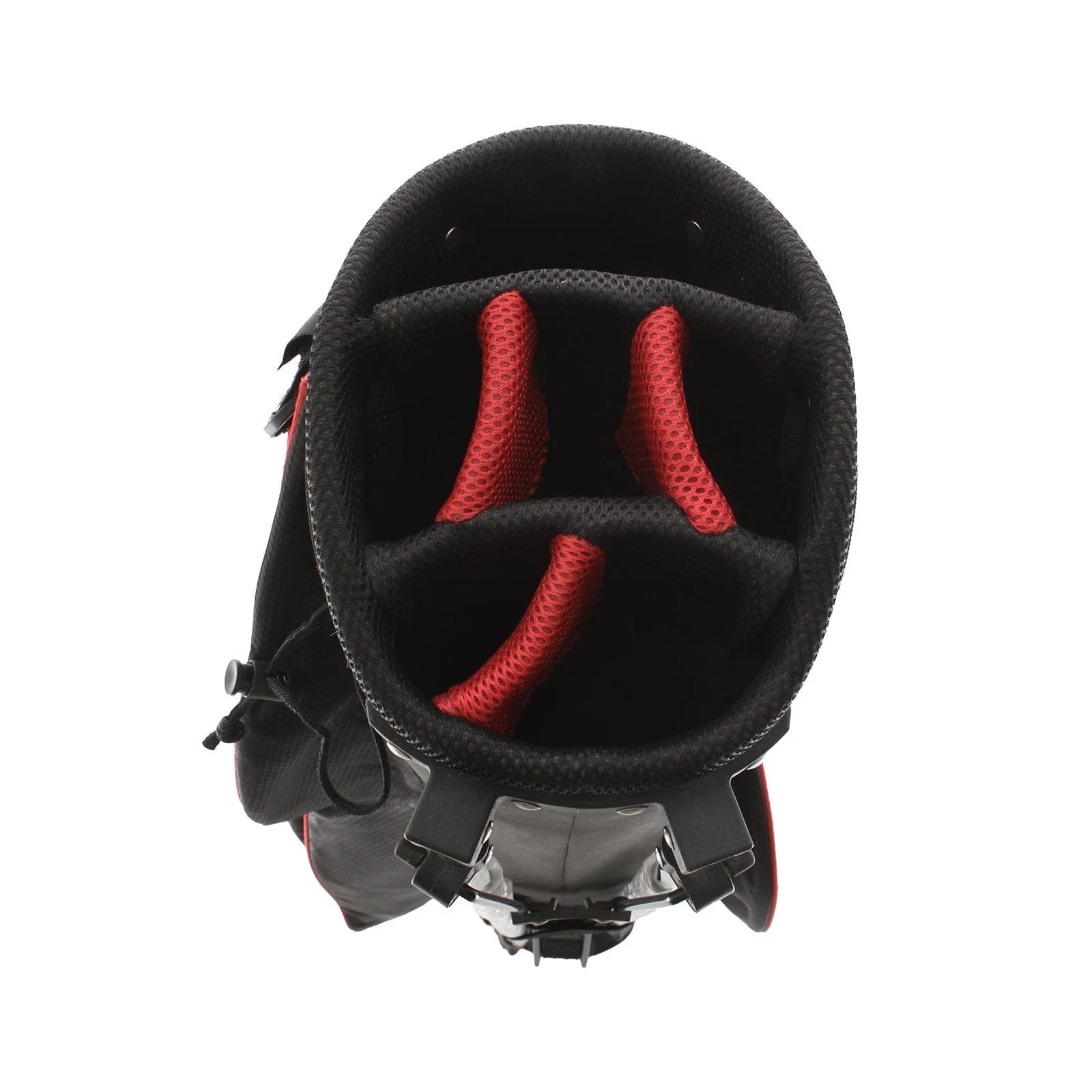 Fazer M350 Stand Bag - Black/White/Red - Image 3