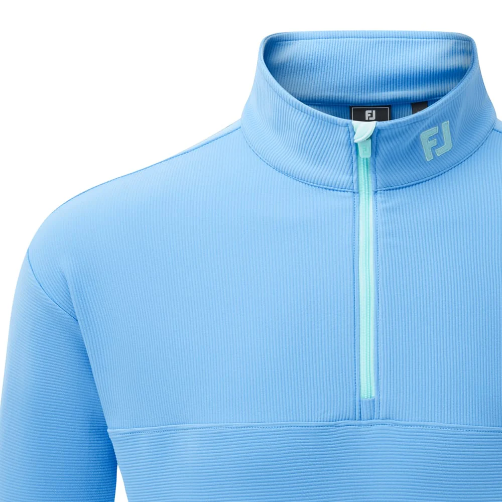 FootJoy Angled Ottoman Chillout 1/4 Zip Pullover - Deep Reef - Image 5
