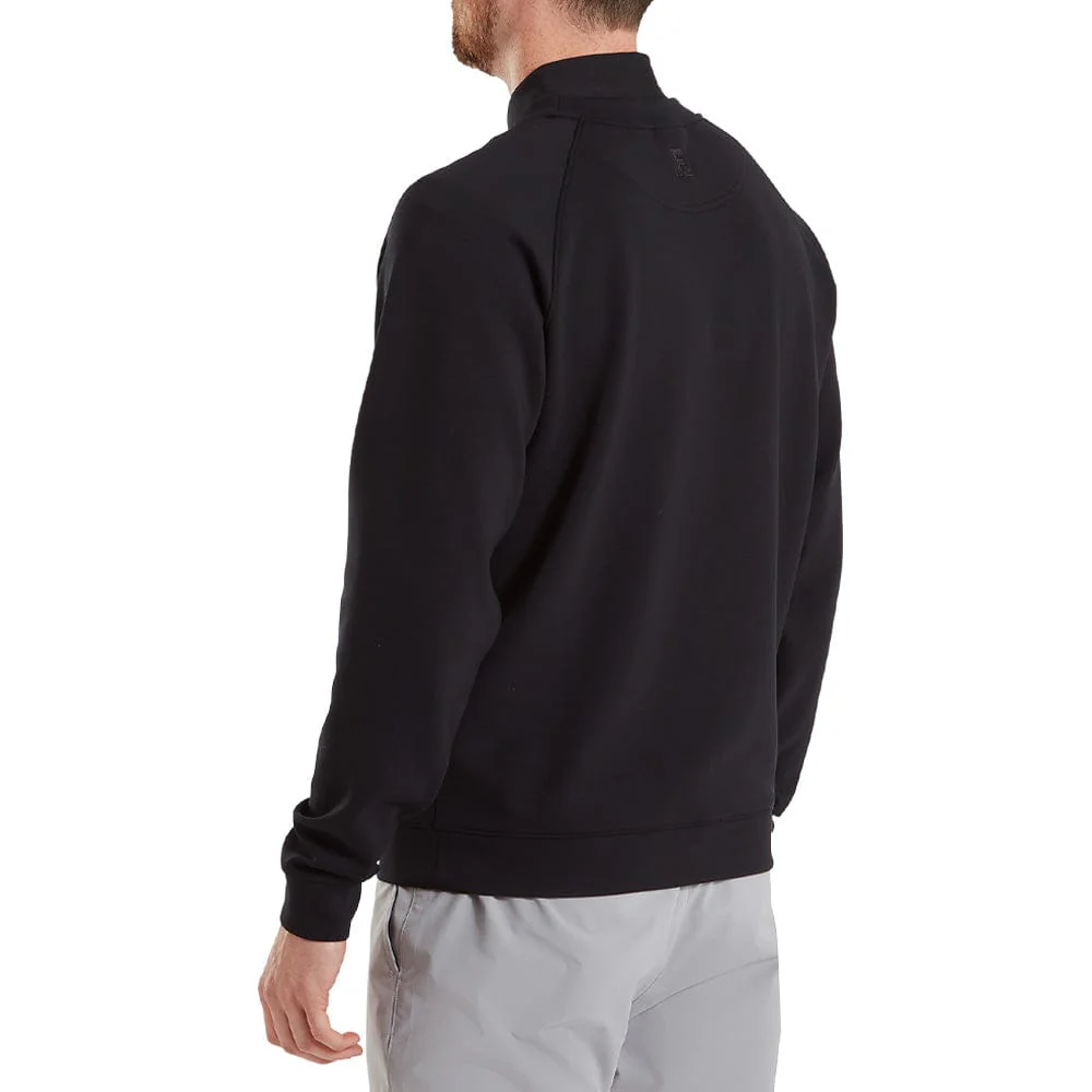 FootJoy Crew Neck Sweatshirt - Black - Image 4