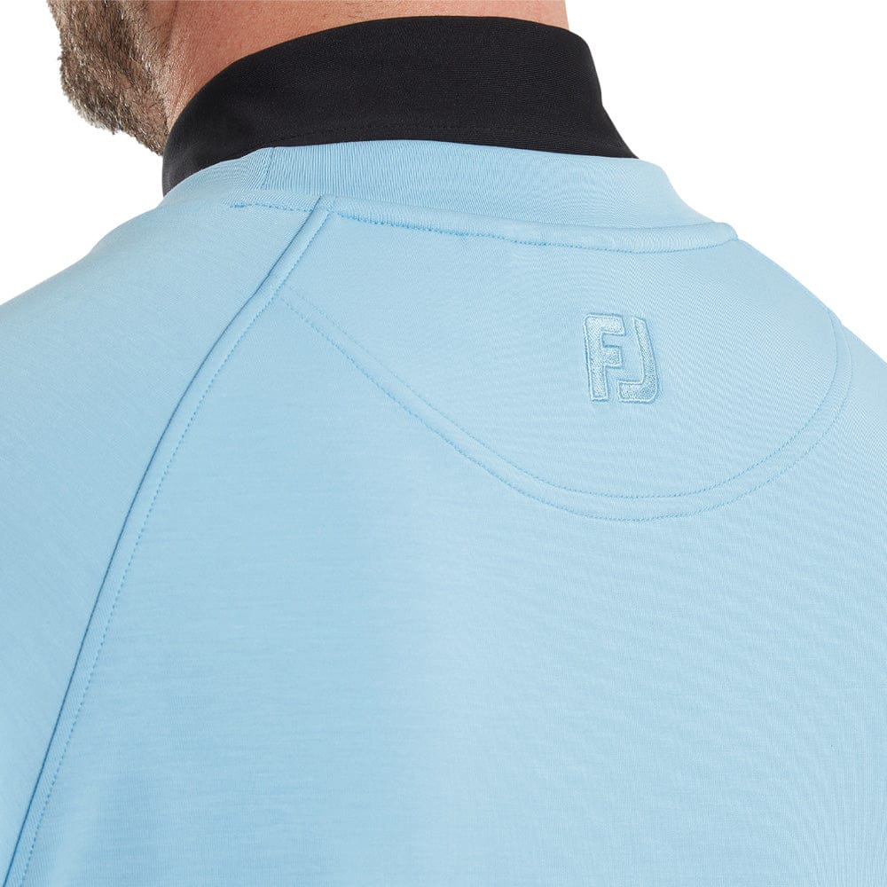 FootJoy Crew Neck Sweatshirt - Blue Reef - Image 5
