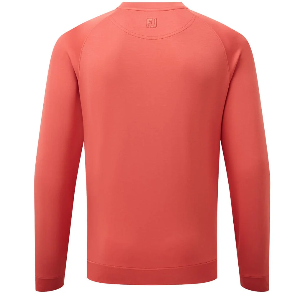 FootJoy Crew Neck Sweatshirt - Nantucket Red - Image 2
