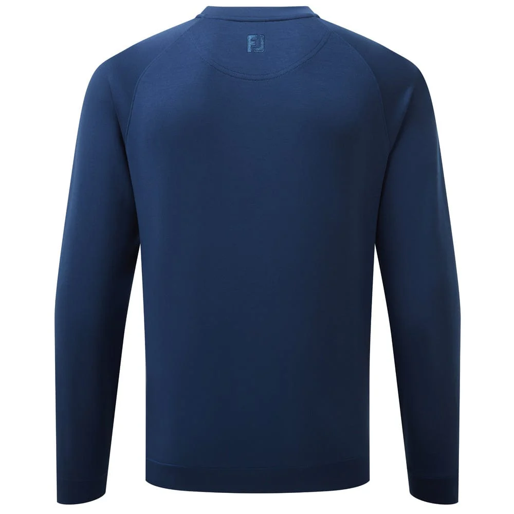 FootJoy Crew Neck Sweatshirt - Navy - Image 2