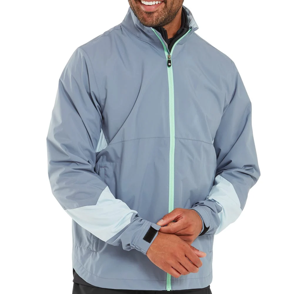 FootJoy HydroLite X Waterproof Suit - Flint/Niagara/Navy - Image 7