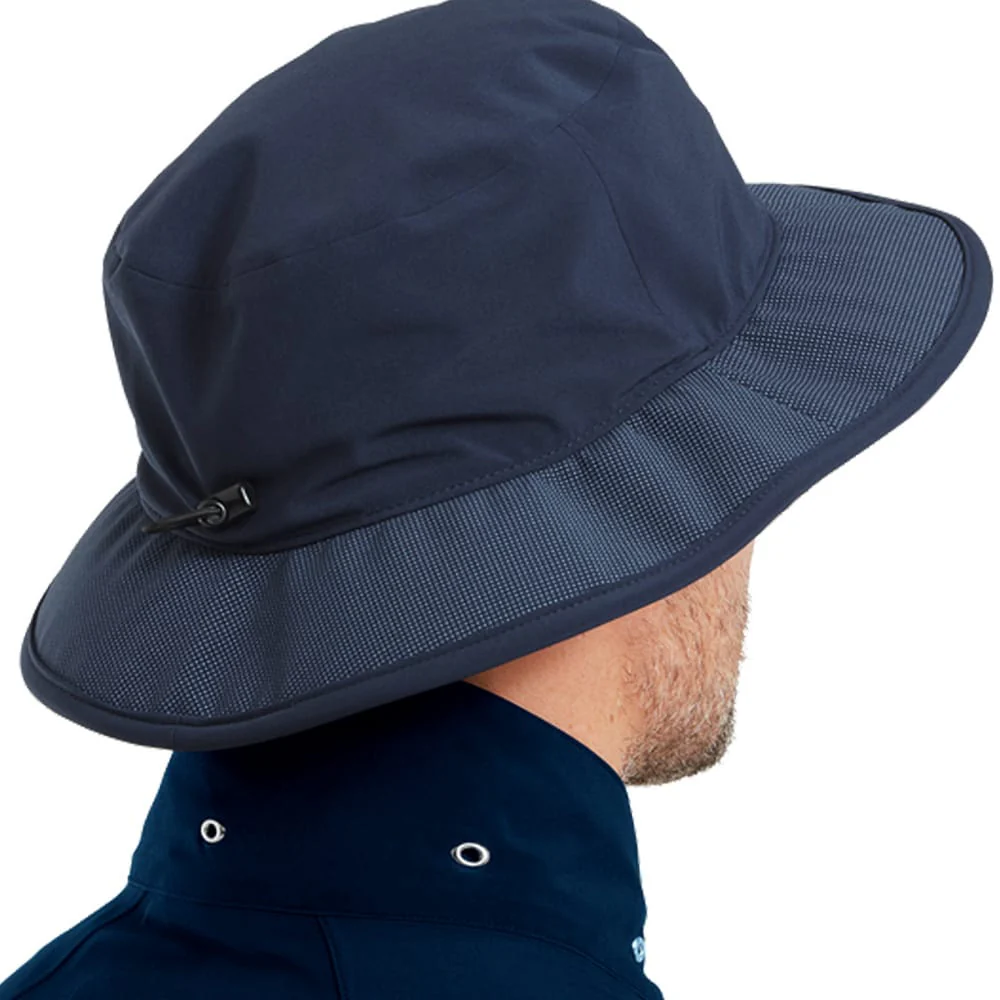 FootJoy Hydroseries Waterproof Bucket Hat - Navy - Image 2
