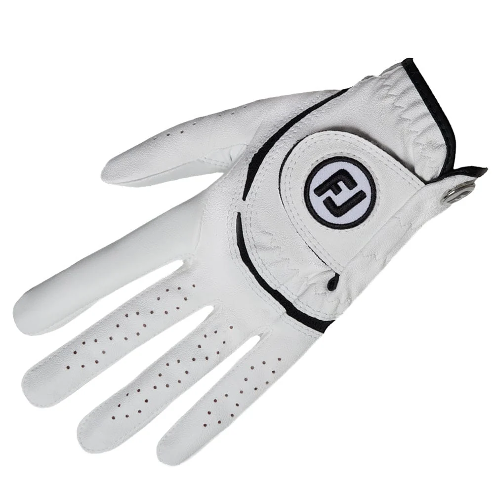 FootJoy Junior Golf Glove - White/Black