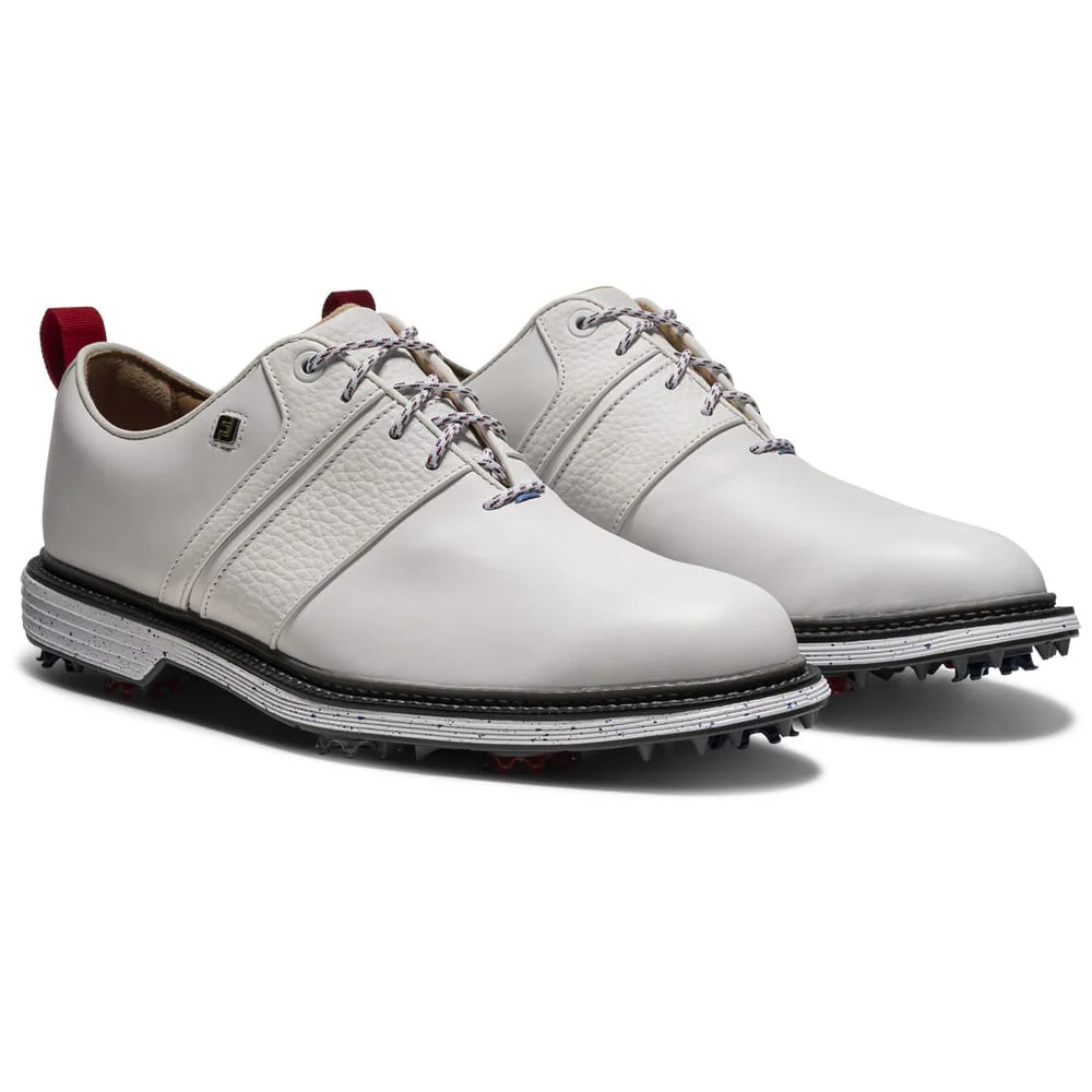 FootJoy Premiere Series Ltd Edition Packard Waterproof Spiked Shoes - Snow White - Image 6