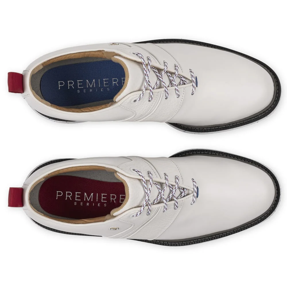 FootJoy Premiere Series Ltd Edition Packard Waterproof Spiked Shoes - Snow White - Image 8