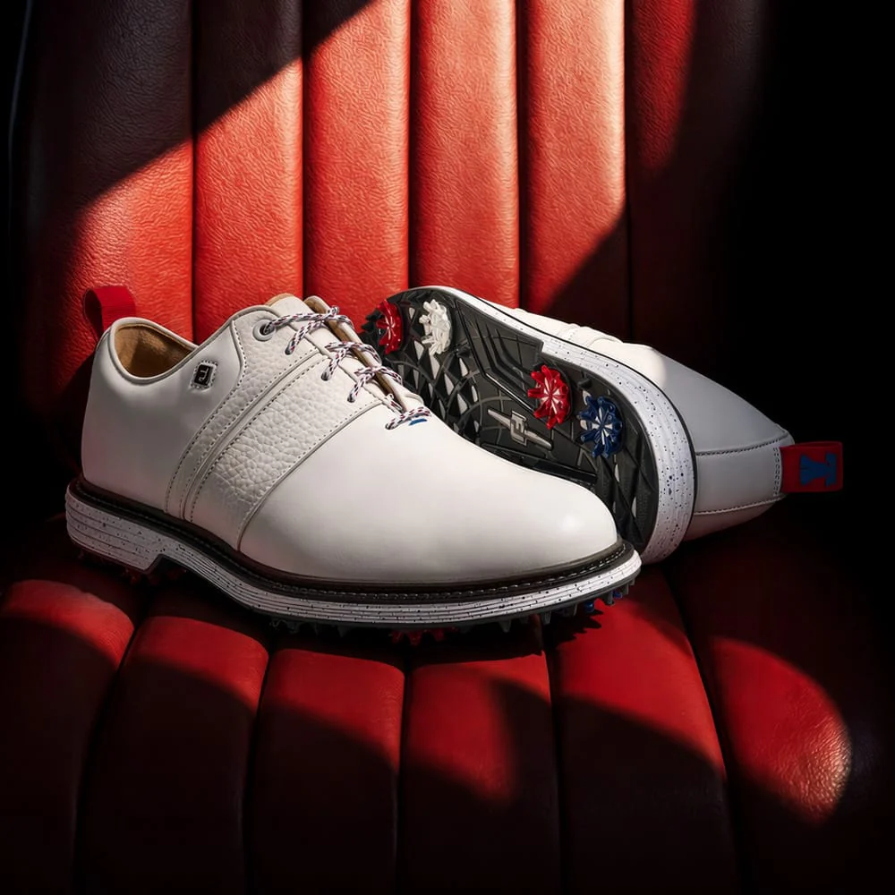 FootJoy Premiere Series Ltd Edition Packard Waterproof Spiked Shoes - Snow White - Image 9