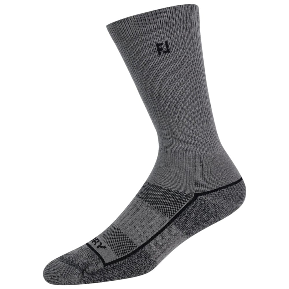 FootJoy Mens ProDry Crew Sock - Grey