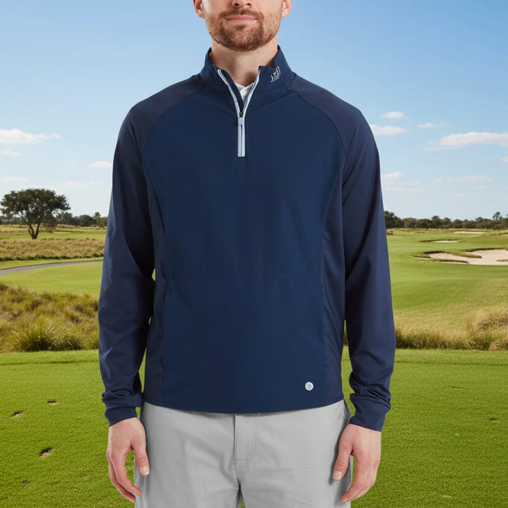 FootJoy Tempo Tech Midlayer - Navy - Image 3