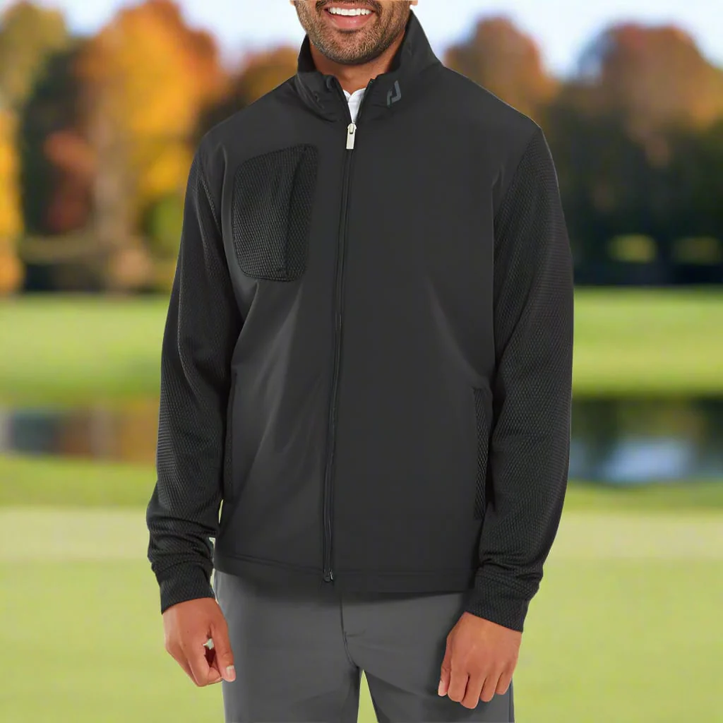 FootJoy Thermoseries Hybrid Jacket - Black - Image 6