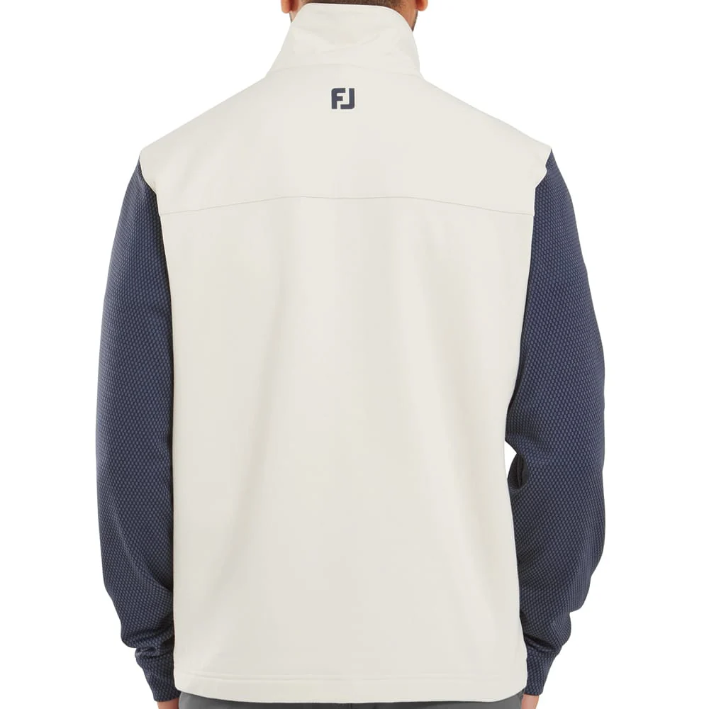 FootJoy Thermoseries Hybrid Jacket - Stone/Charcoal - Image 5