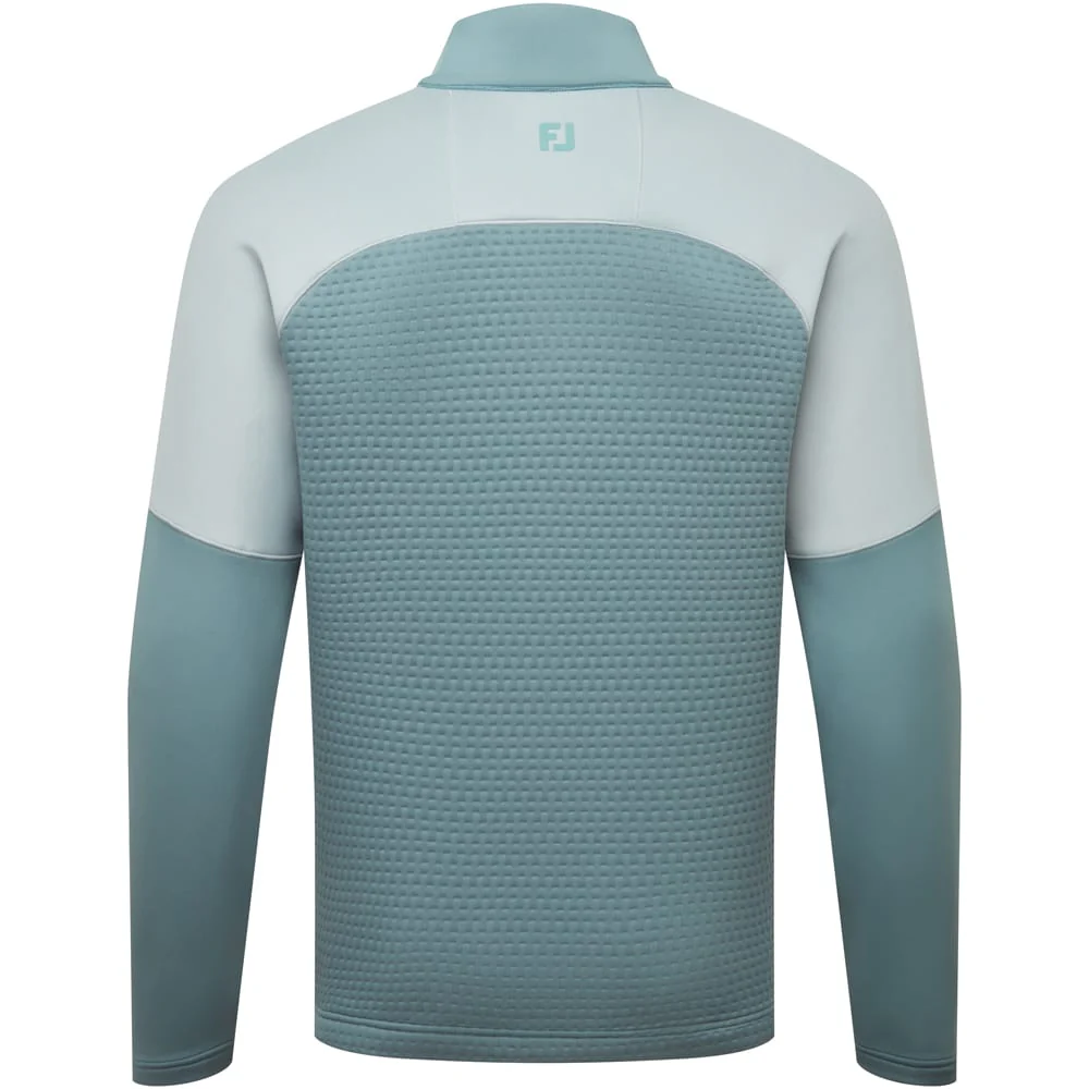 FootJoy ThermoSeries Jacquard Midlayer - Grey/Green - Image 2