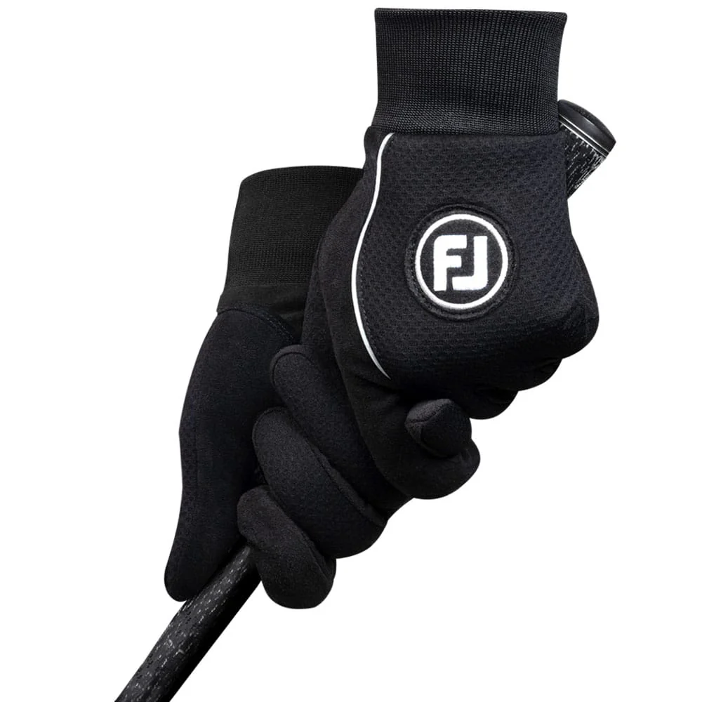 FootJoy Wintersof Golf Gloves (Pair) Black - Image 3