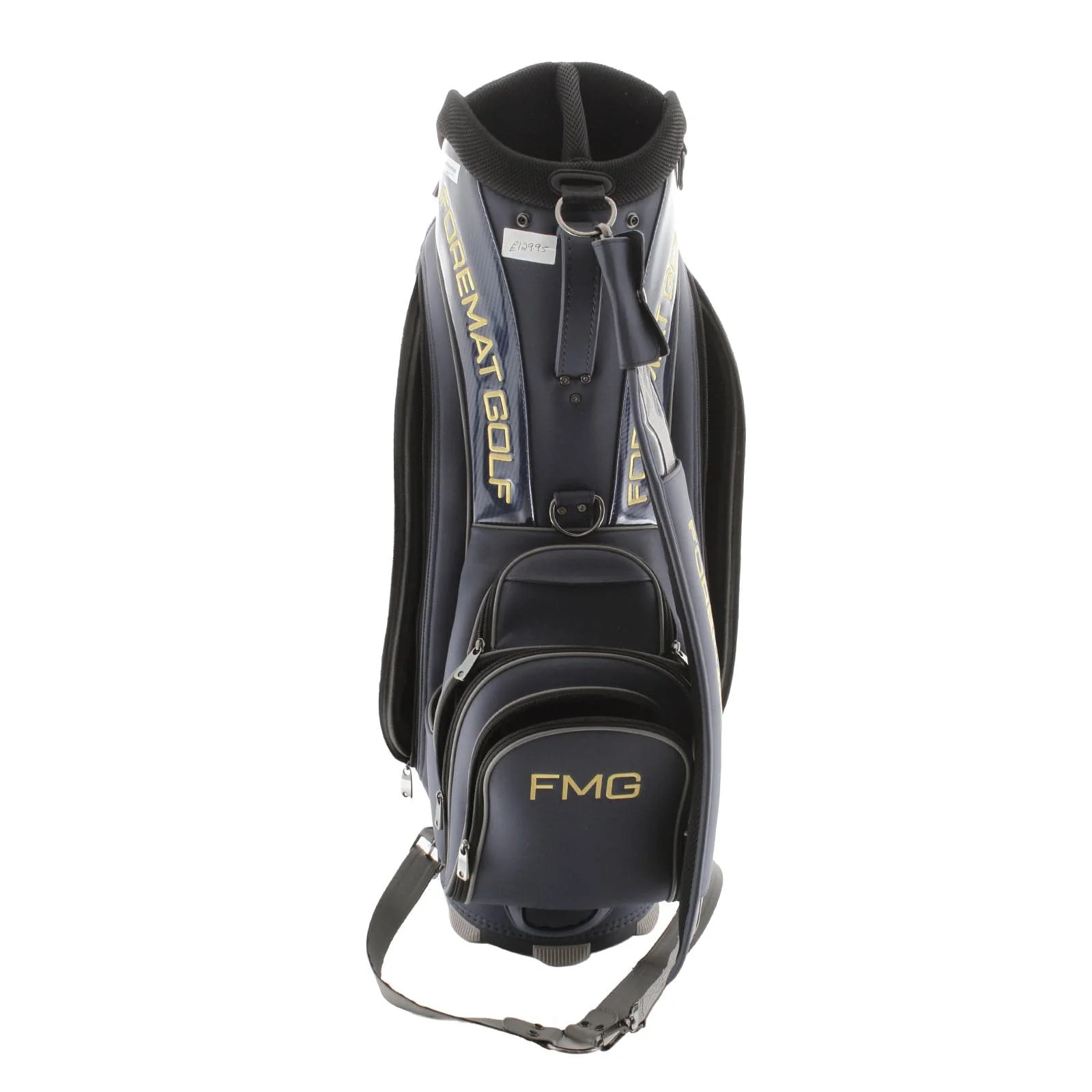Foremat Golf Cart Bag - Blue/Gold - Image 4
