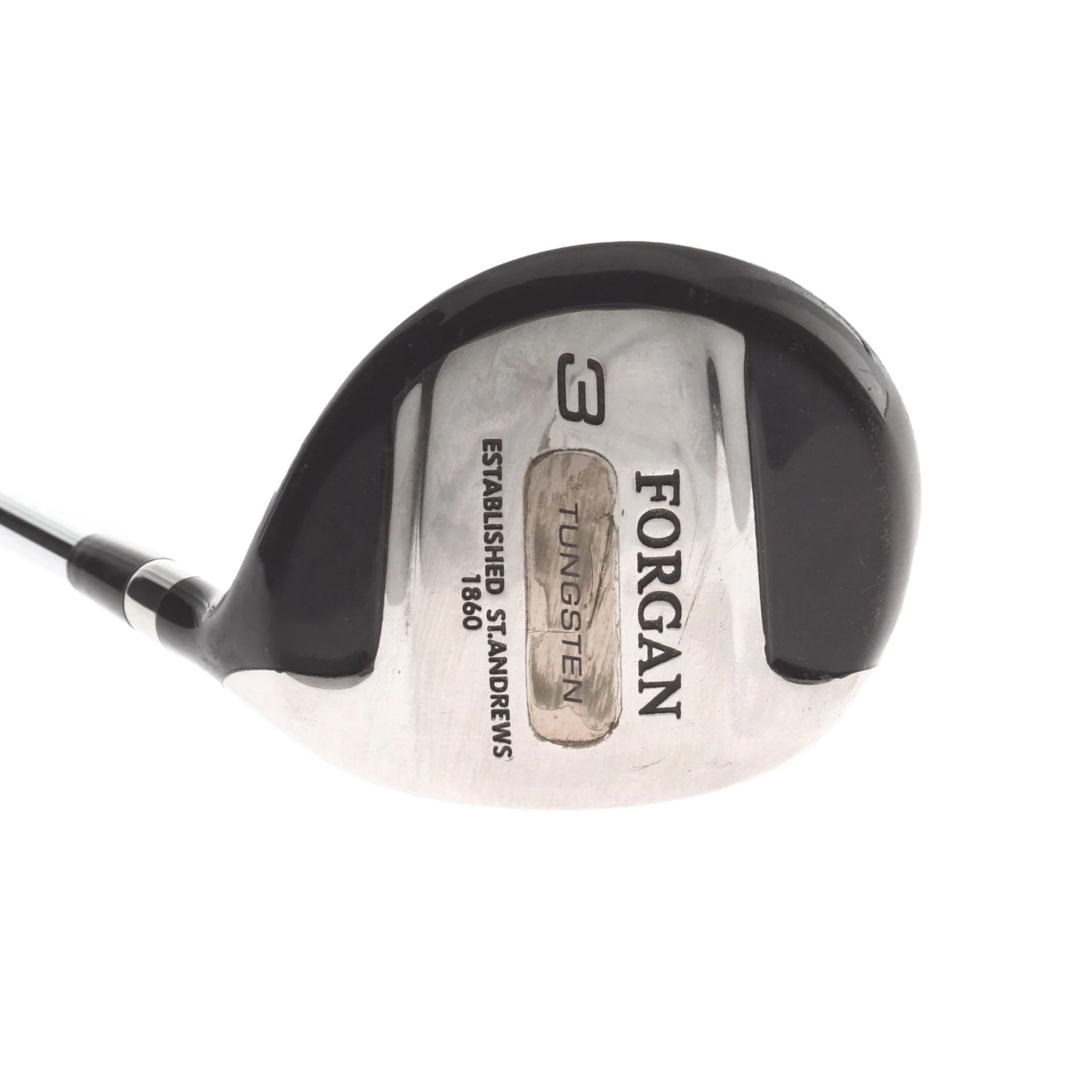 Forgan Tungsten Steel Mens Right Hand Fairway 3 Wood 15* Regular - True Temper