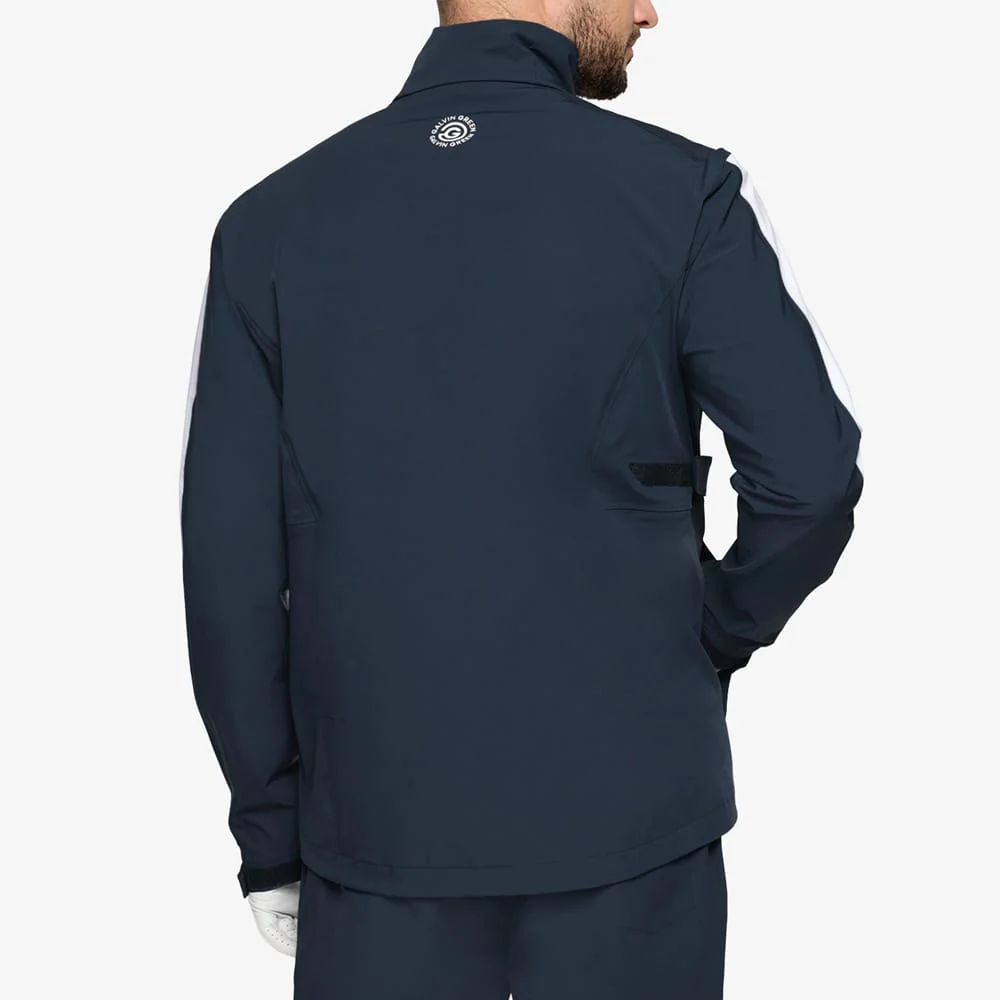 Galvin Green Arlo Waterproof Jacket - Navy/White - Image 3