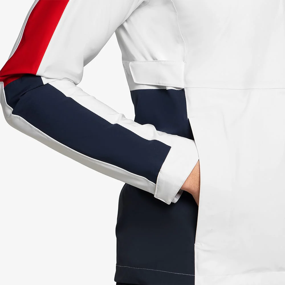 Galvin Green Arlo Waterproof Jacket - White/Red - Image 8