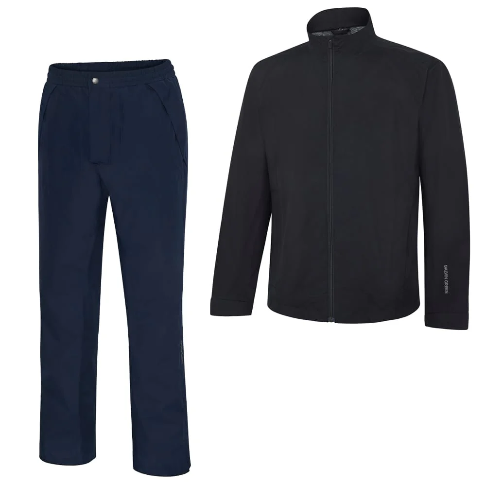 Galvin Green Aston Aron Waterproof Suit - Black/Navy