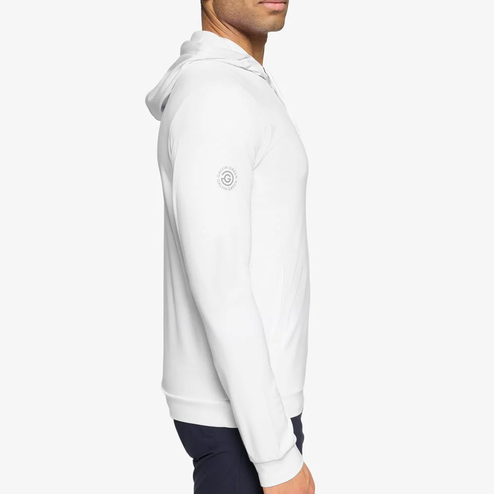Galvin Green Donnie Hoodie - White - Image 4