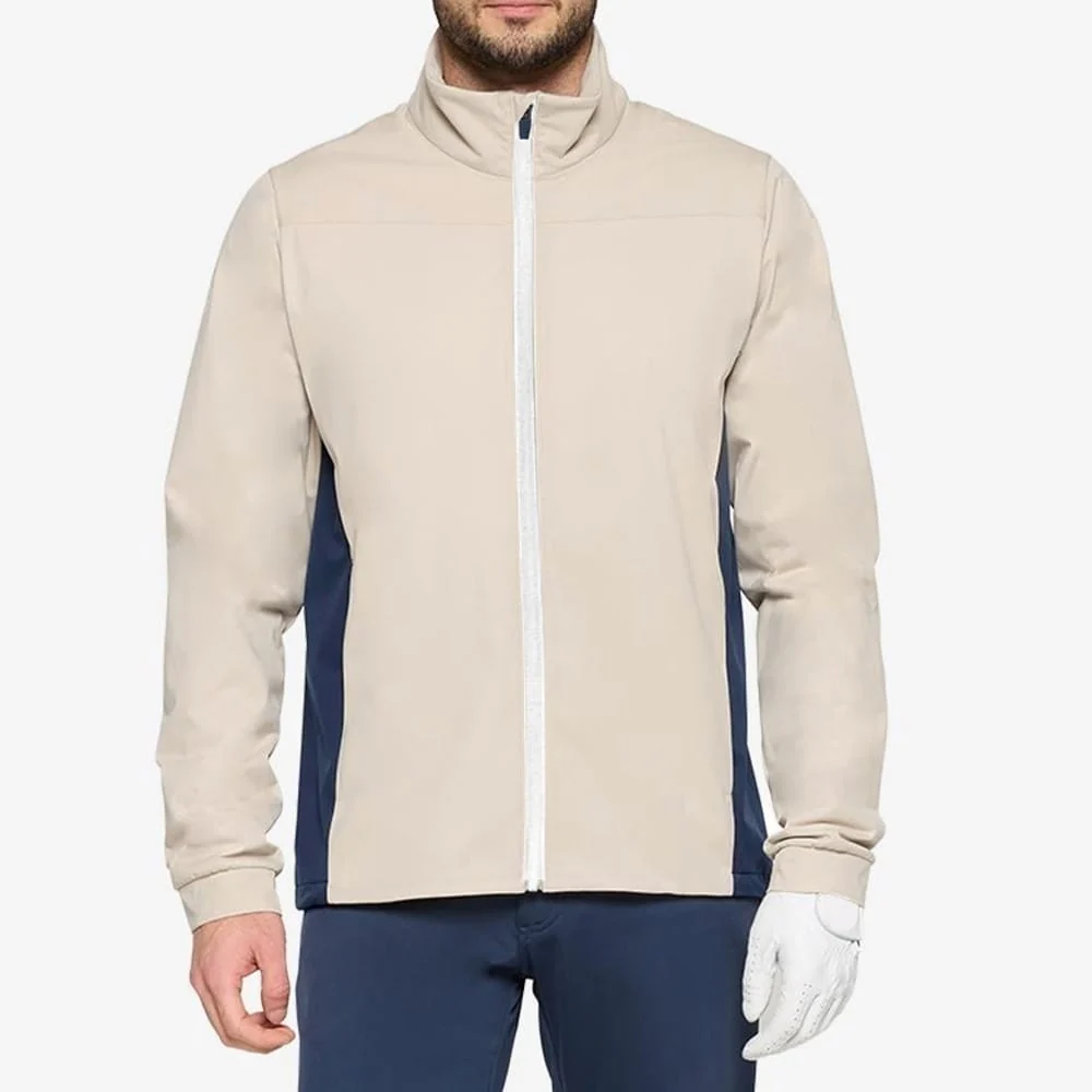 Galvin Green Lloyd Windproof Jacket - Sand/Navy/White - Image 5