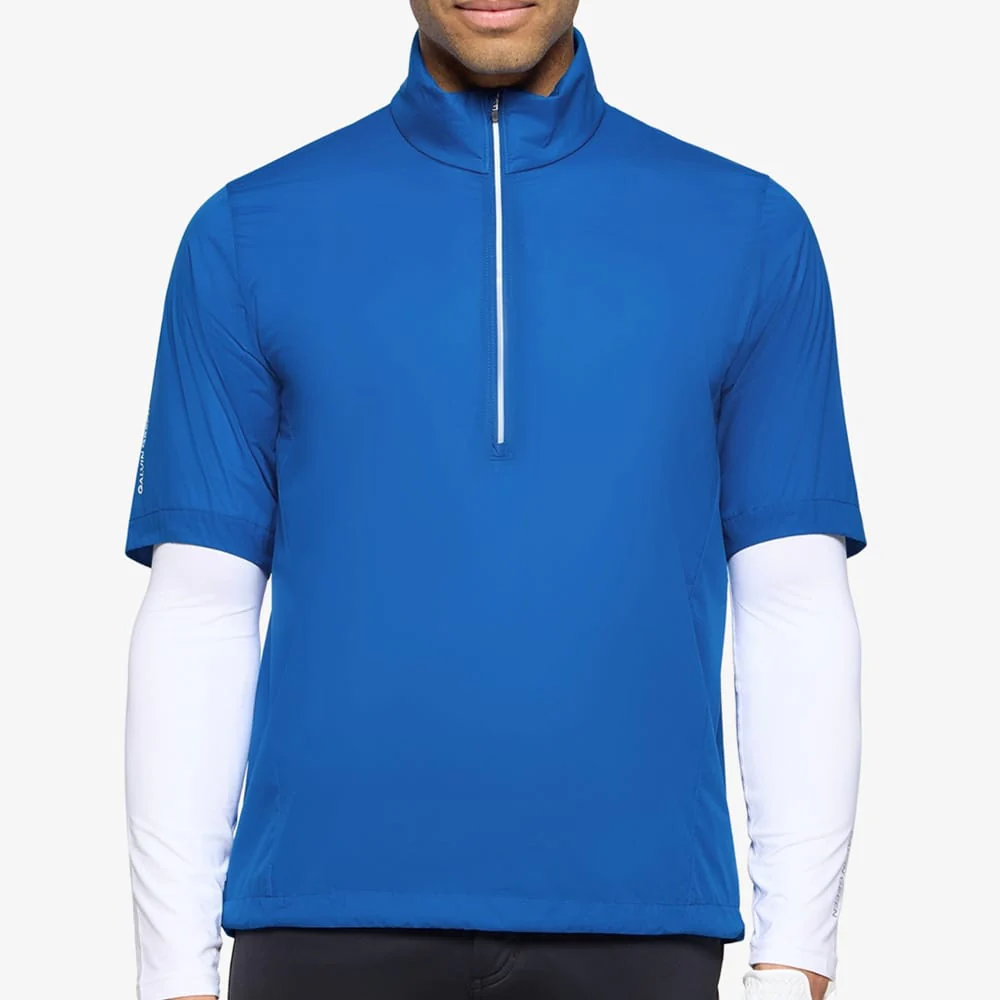 Galvin Green Luis Half Sleeve Windproof Top - Royal Blue - Image 3