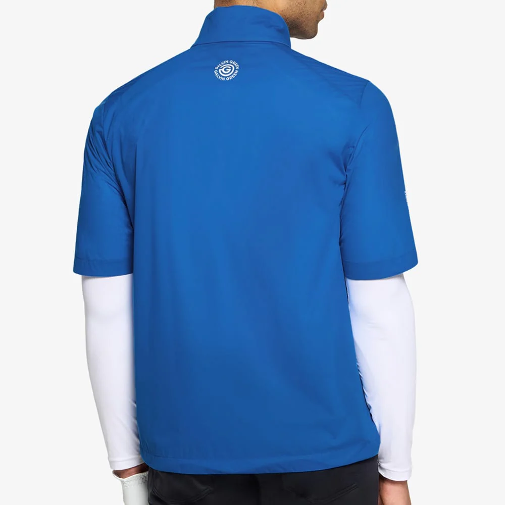 Galvin Green Luis Half Sleeve Windproof Top - Royal Blue - Image 5