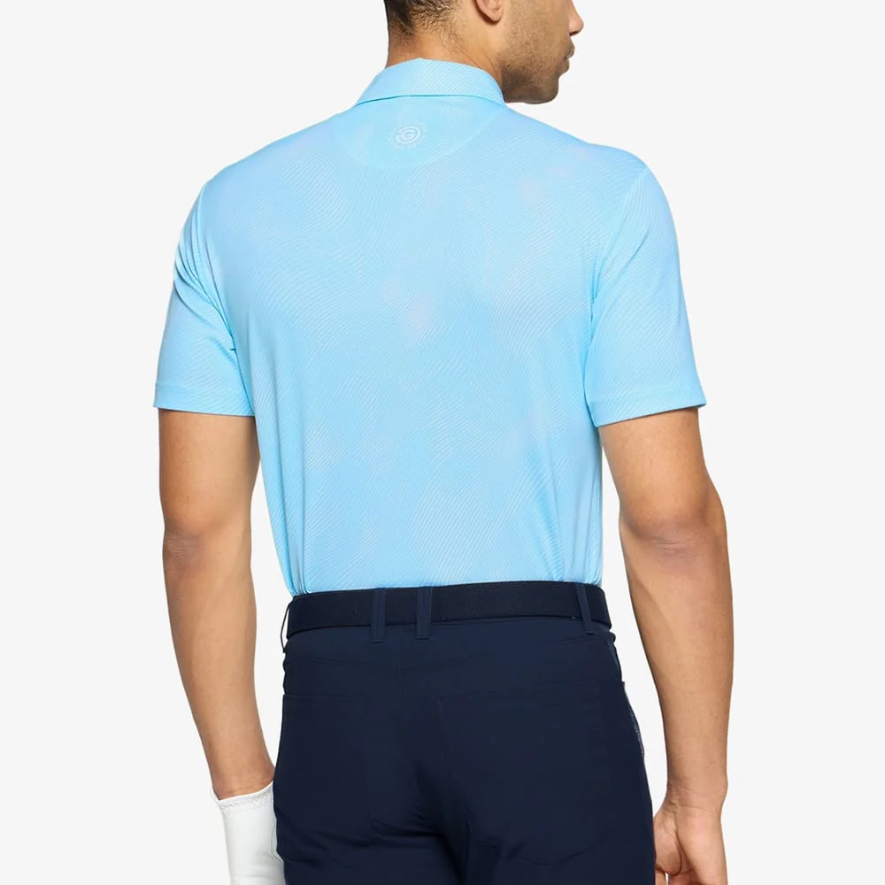 Galvin Green Maguire Polo Shirt - Crystal Blue - Image 3
