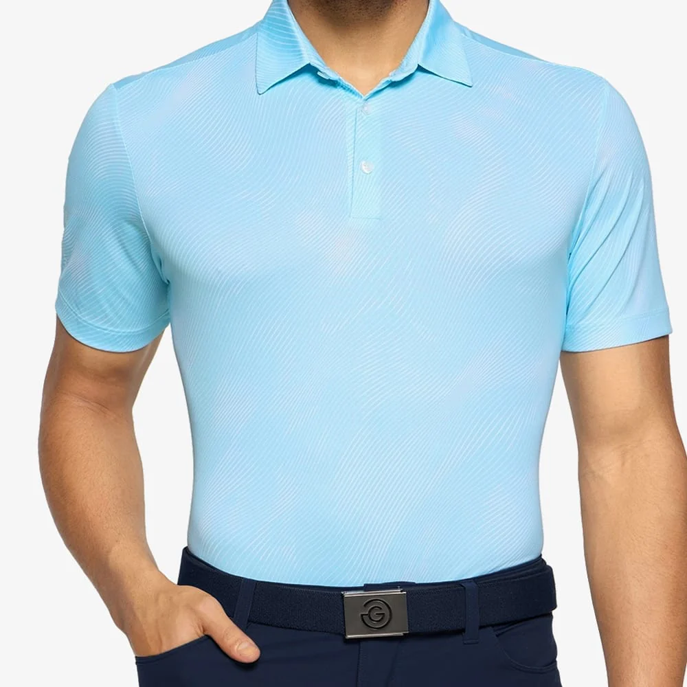Galvin Green Maguire Polo Shirt - Crystal Blue - Image 5