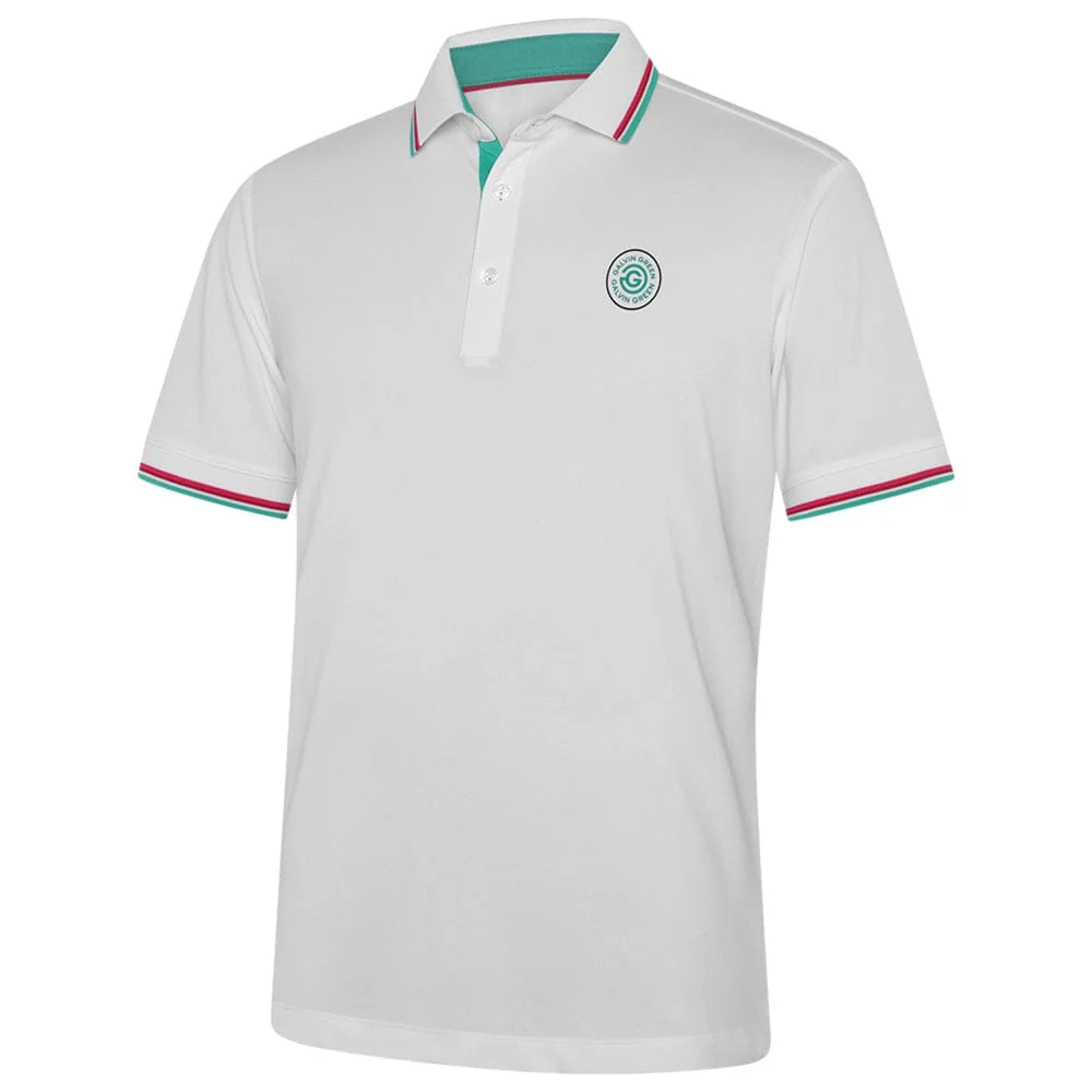 Galvin Green Ltd Collection Mendoza Polo Shirt - White