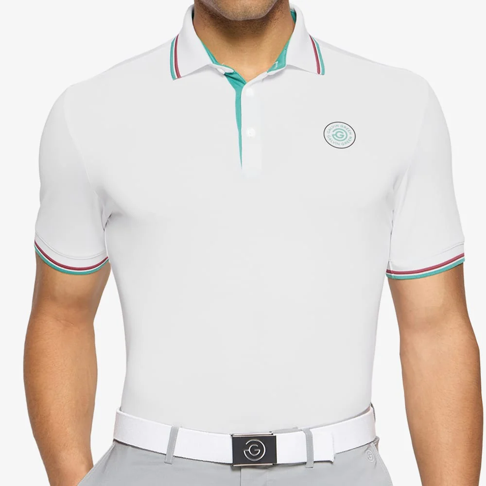 Galvin Green Ltd Collection Mendoza Polo Shirt - White - Image 5