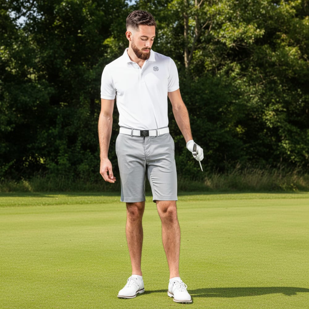 Galvin Green Paul Shorts - Sharkskin - Image 3