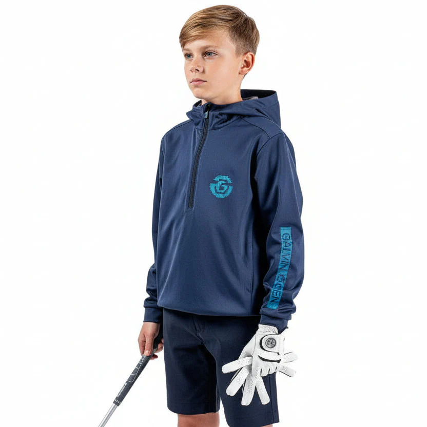 Galvin Green Rafael Junior Water Repellent Jacket - Navy - Image 5
