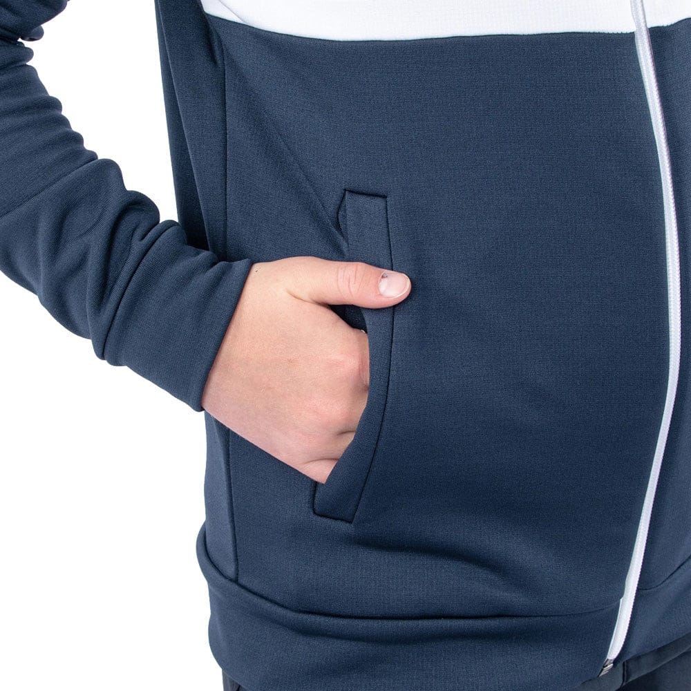 Galvin Green Junior Rex Full Zip Top - Navy/White - Image 3