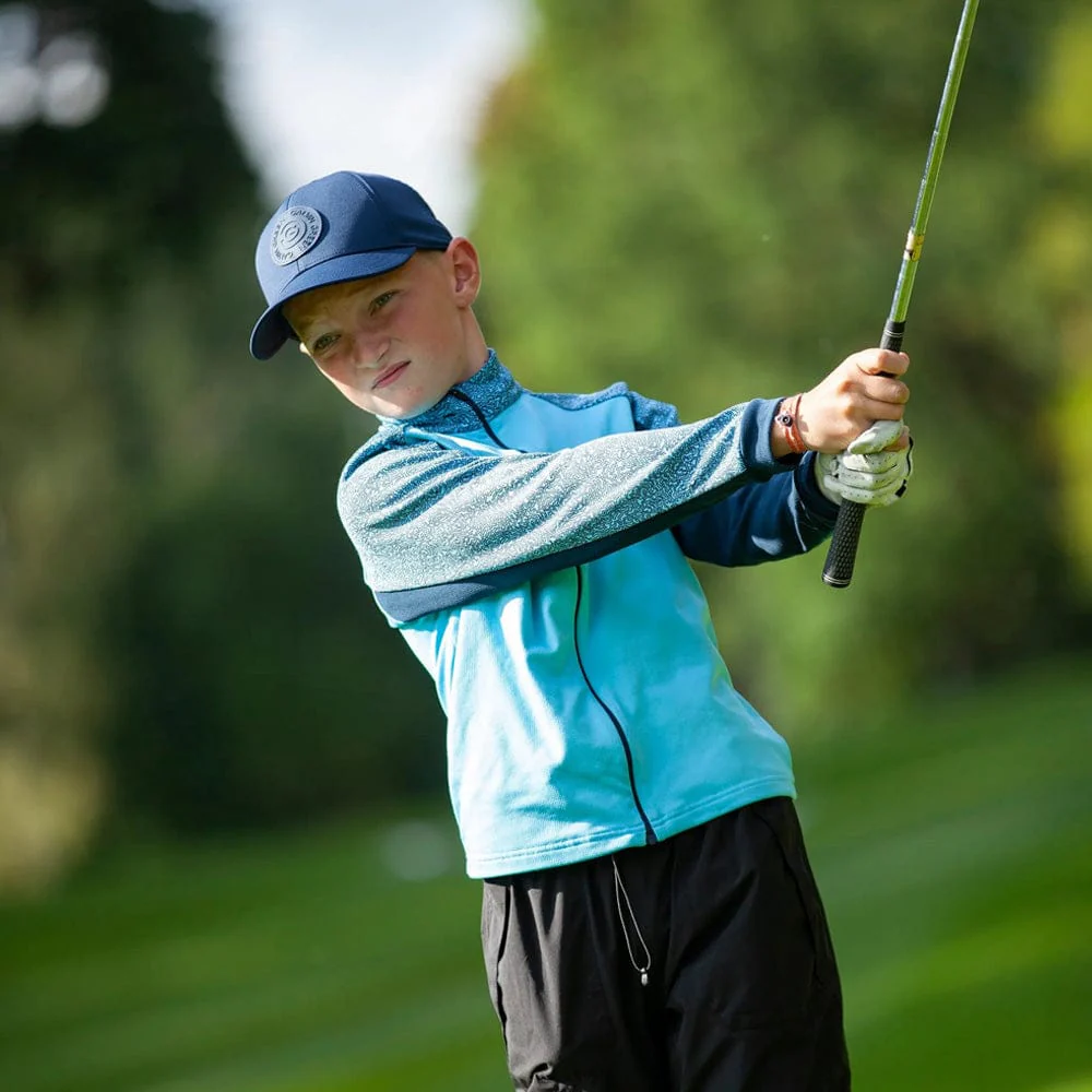 Galvin Green Junior Rick Full Zip Pullover - Blue Bell - Image 8