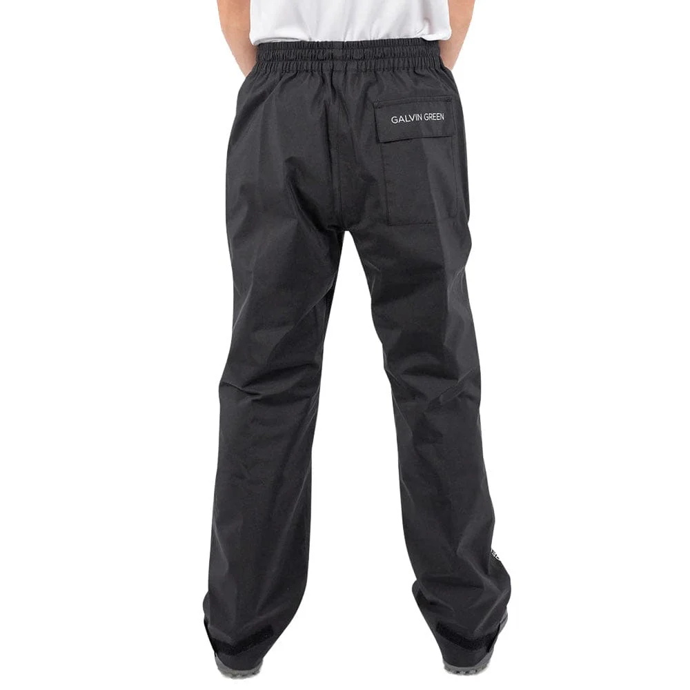 Galvin Green Junior Ross Waterproof GORE-TEX Trousers - Black - Image 4