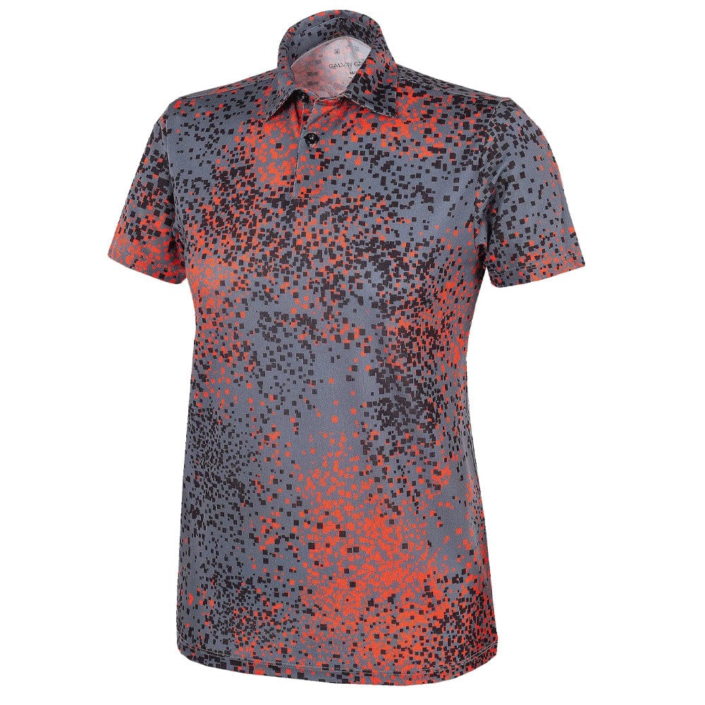 Galvin Green Junior Ruben Polo Shirt - Black