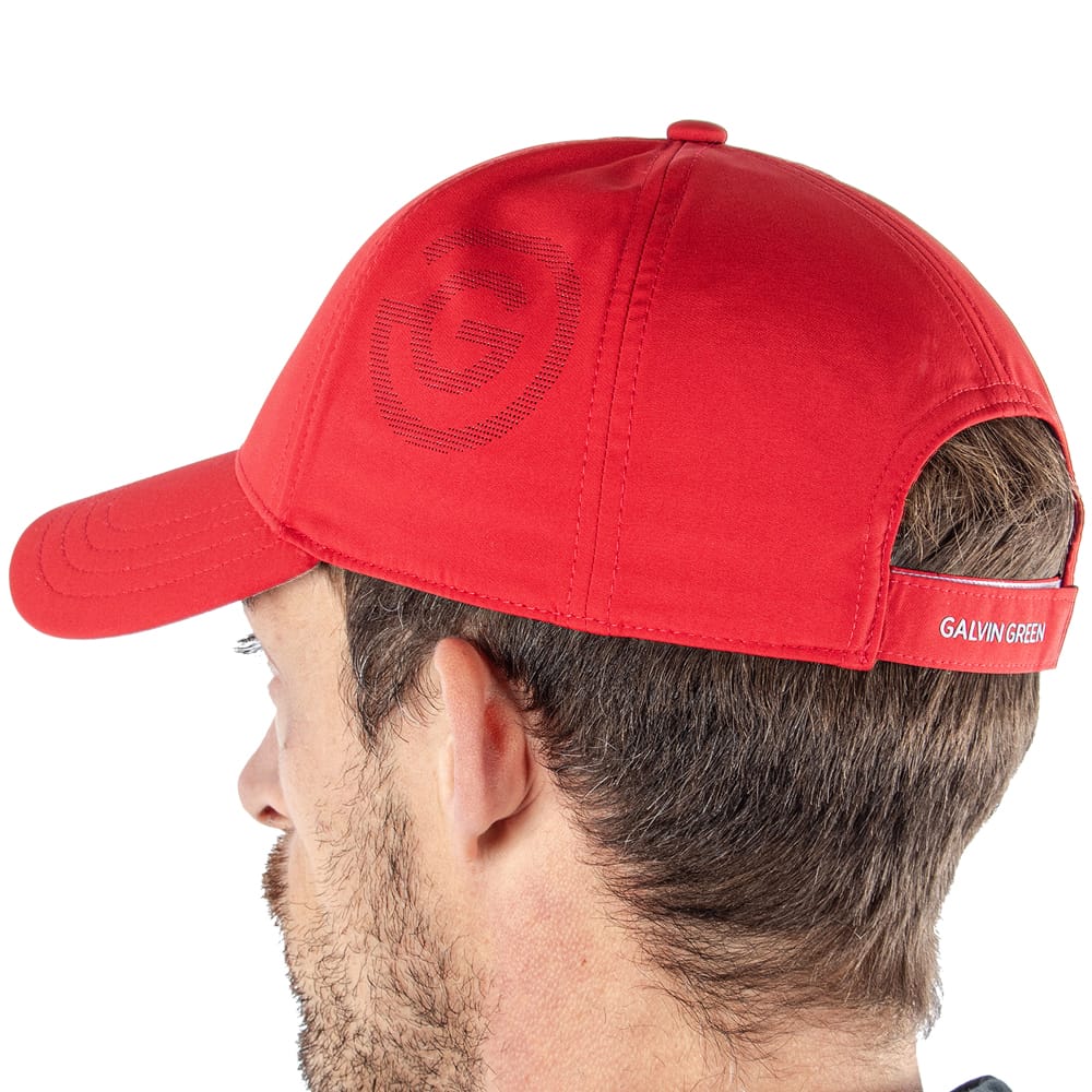 Galvin Green Sanford Lightweight Solid Cap - Red - Image 3