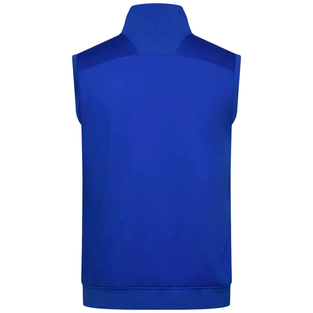Glenmuir Applecross 1/4 Zip Gilet - Ascot Blue/White - Image 2