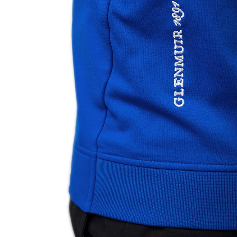 Glenmuir Applecross 1/4 Zip Gilet - Ascot Blue/White - Image 5