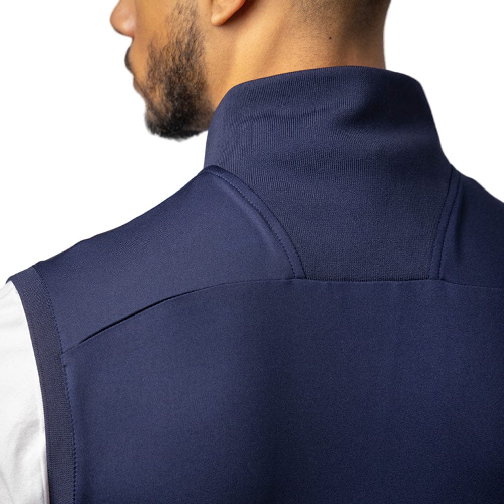 Glenmuir Applecross 1/4 Zip Gilet - Navy/White - Image 5
