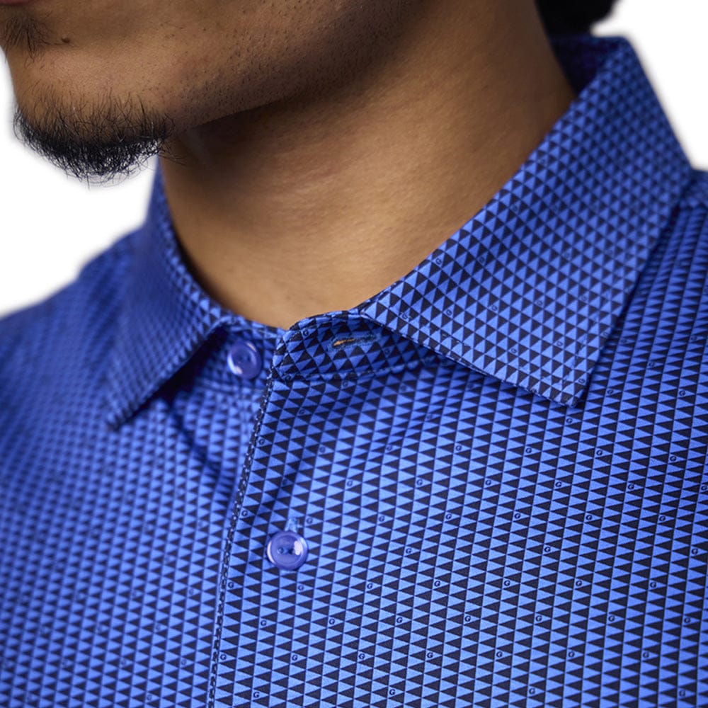 Glenmuir Dunkeld Polo Shirt - Tahiti/Navy - Image 5