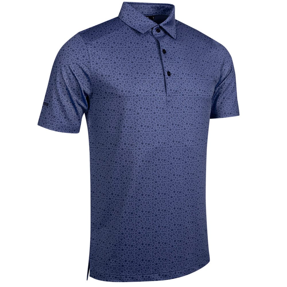 Glenmuir Overton Polo Shirt - Navy - Image 3