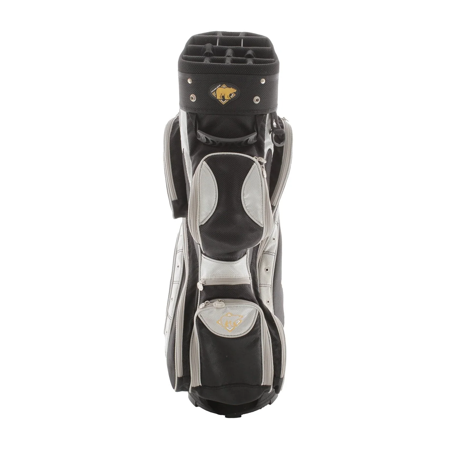 Golden Bear Cart Bag - Grey/Black - Image 4